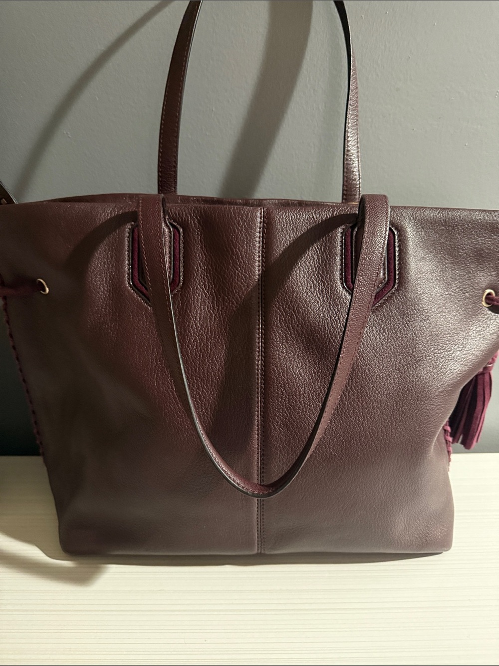Kate Spade New York Pratt Street Brandice leather tote bag $429 - Picture 5 of 12